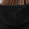 歌诺瑞丝2017秋季女装新款韩版宽松百搭两件套大码休闲运动条纹连帽卫衣套装女869