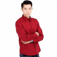 小时代随波动 2016年春季新款衬衫男士休闲长袖衬衫男纯色上衣青年韩版衬衫男潮