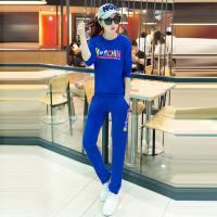 韵诗兰婷2016秋冬季新款韩版大码女运动服修身显瘦时尚休闲运动装两件套788