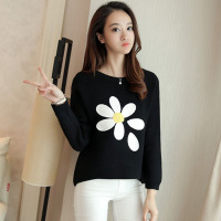 韵诗兰婷2016新款韩版毛衣女套头秋冬季宽松短款针织打底衫学院风2620