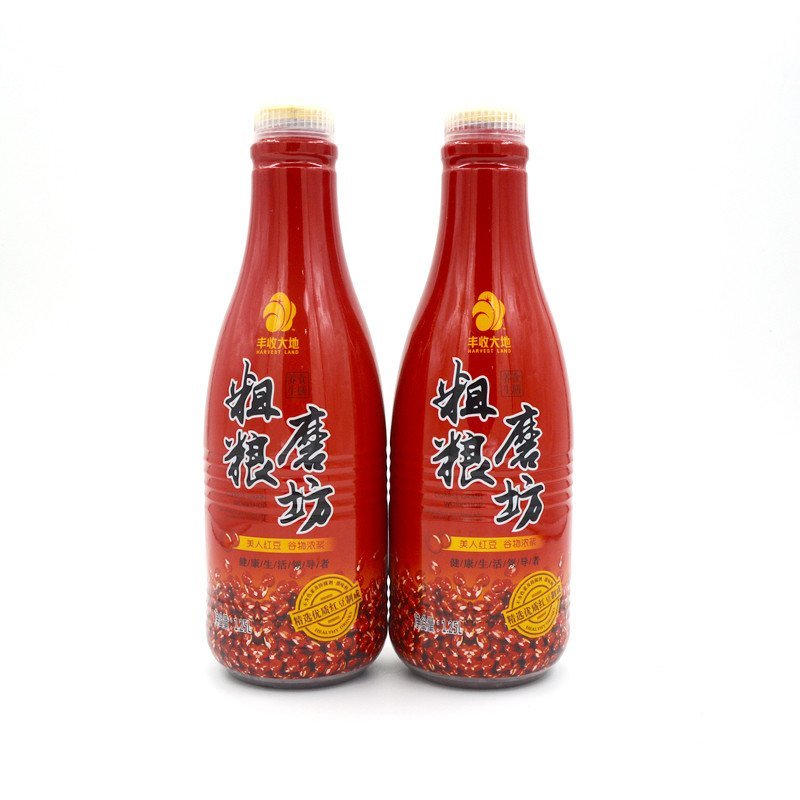 中华特色馆盐城馆盐城特产丰收大地粗粮王红豆汁粗粮磨坊饮料天然绿色