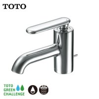 TOTO洁具卫浴 洗脸盆面盆坐式龙头单孔单柄冷热水龙头DL345A 全铜本体 进口陶瓷阀芯