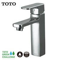 TOTO洁具卫浴 坐式全铜水龙头台上盆用单孔单柄冷热水洗脸盆用龙头DL344-1