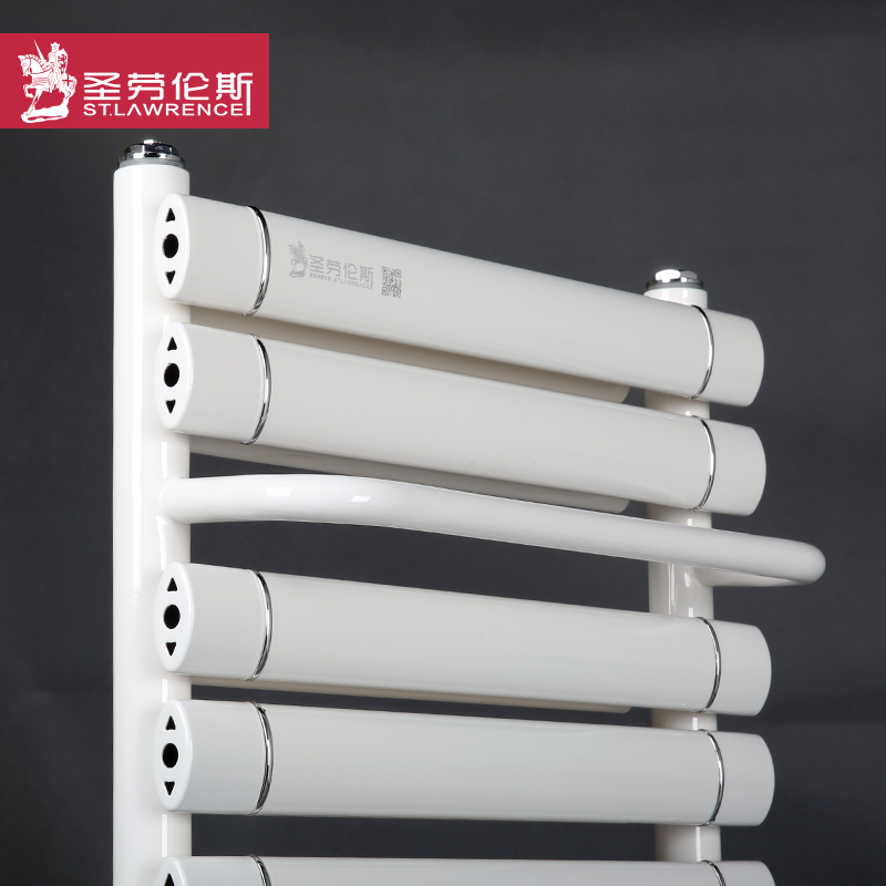 圣劳伦斯 暖气片/散热器 卫生间 铜铝复合 毛巾架 600mm高 暖气 20年质保 搭晾毛巾衣物 漏水先赔