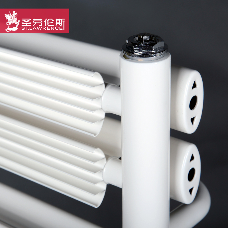 圣劳伦斯 暖气片/散热器 卫生间 铜铝复合 毛巾架 800mm高 暖气 20年质保 搭晾毛巾衣物 漏水先赔