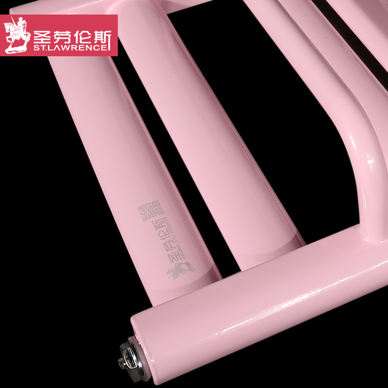 圣劳伦斯 暖气片/散热器 卫浴 钢制 毛巾架 800mm高 家用 暖气 搭晾毛巾衣物 10年质保 只换不修
