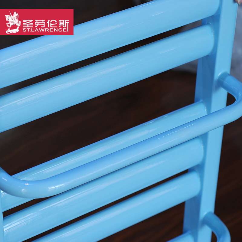 圣劳伦斯 暖气片/散热器 卫浴 钢制 毛巾架 800mm高 家用 暖气 搭晾毛巾衣物 10年质保 只换不修
