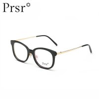 [帕莎]文艺眼镜框女士全框小脸眼镜架成品框架配近视镜PT66008