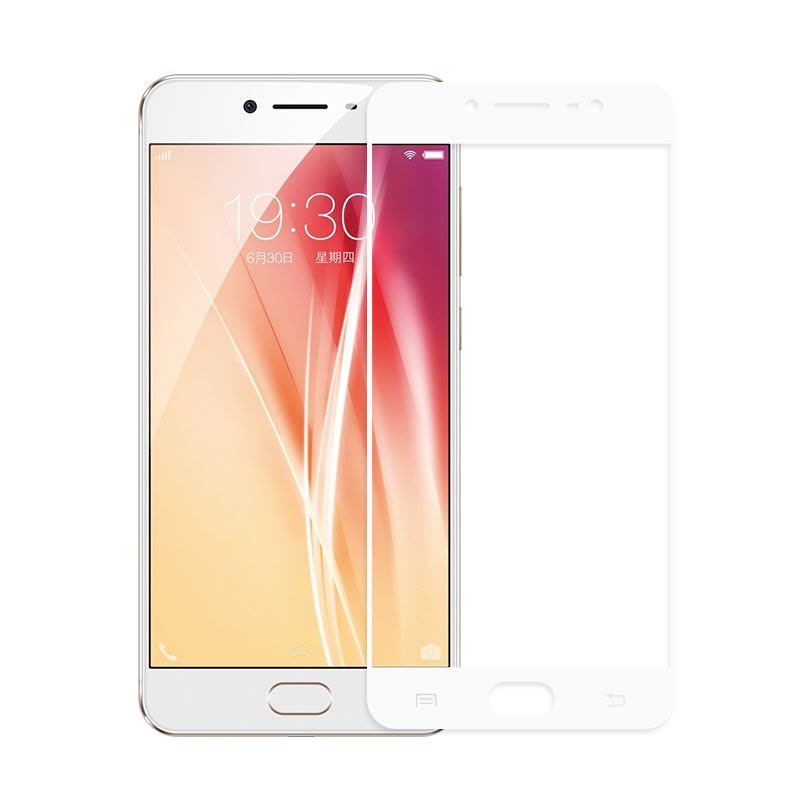 鸿伟科 vivo X7钢化膜手机贴膜全屏覆盖钢化玻璃膜图片