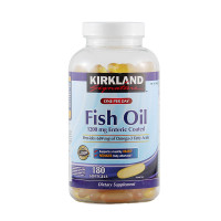 [海外购]Kirkland Omega-3 Fish Oil 1200mg深海鱼油180粒 美国原装直邮