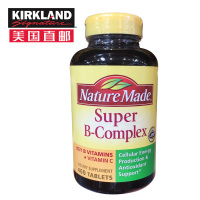 Nature Made莱萃美天维美 复合维生素B族+维生素C+叶酸 提神缓解压力护肝贫血体虚疲倦