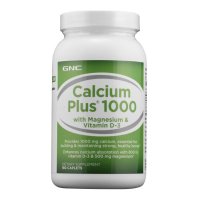 GNC健安喜钙片柠檬酸钙镁片含维生素D无糖补钙孕妇中老年成人青少年 柠檬酸钙镁片 1000mg 180粒