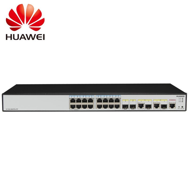 华为（HUAWEI）S1720-20GFR-4TP 16口企业级千兆网管交换机