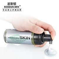 波斯顿 男士祛痘洁面泡沫 控油淡化痘印 茶爽战痘洁面泡 150g 敏感肌可用，温和不刺激