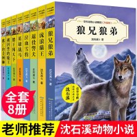 沈石溪动物小说全集系列全套8册正版初中三四五六年级小学生课外必读书籍狼兄狼弟10-12-15岁少儿童阅读物图书狼王梦