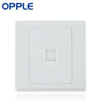 OPPLE欧普照明 86型电工面板墙壁开关插座防漏电安全 电脑插