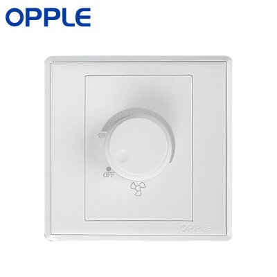 OPPLE欧普照明 86型电工面板墙壁开关插座防漏电安全 调速