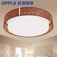 OPPLE欧普照明 LED吸顶灯 温馨卧室房间餐厅吸顶灯具 中式大气简约灯饰