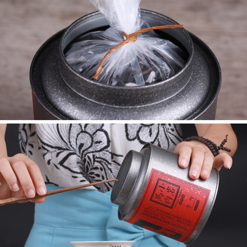 【中华特色】武夷山馆 闽掌柜 手传新品 茶师亲制 老枞水仙茶100g罐装 百年老树武夷山大红袍乌龙茶茶叶 华东