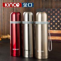 金口随风系列304不锈钢子弹头保温杯男女士车载户外便携500ml