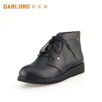 特乐路秋冬女款中性舒适休闲短靴6575851