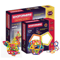 Magformers韩国进口磁性启蒙积木益智磁铁儿童磁力片搭建拼装拼插玩具【初体验系列】