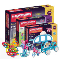 Magformers韩国进口磁力百变提拉积木磁铁益智儿童磁片搭建玩具【初体验系列】
