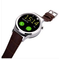本易T5儿童学生女士男士智能电话手表 机械智能 圆盘圆屏 打电话计步 10年品牌 银色