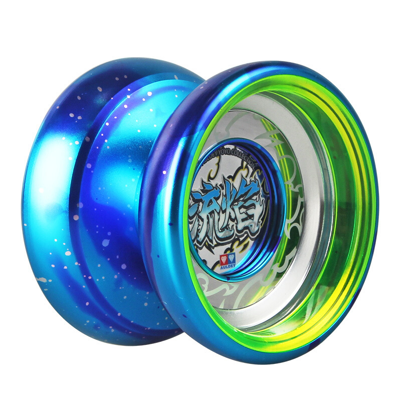 奥迪双钻魔幻悠悠球火力少年王6传奇再现男孩溜溜球玩具金属花式悠悠