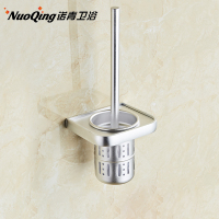 佳家达(JIAJIADA) 免钉马桶刷卫生间厕刷套装马桶刷架子厕刷架免打孔太空铝马桶刷架