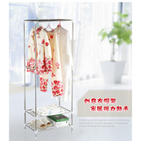 佳家达(JIAJIADA) 不锈钢衣帽架 室内创意衣帽鞋架衣服架卧室厅大衣架落地挂衣架