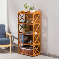 佳家达(JIAJIADA) 简易书架置物架实木落地儿童简约现代层架客厅储物架学生组合书柜