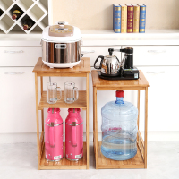 佳家达(JIAJIADA) 楠竹饮水机架大水桶茶具架热水瓶电饭煲架电磁炉烧水架厨房置物架