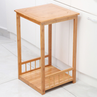 佳家达(JIAJIADA) 精品楠竹电饭煲架厨房置物架实木大水桶架电磁炉烧水壶茶具壶架子