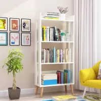 佳家达(JIAJIADA) 书架落地简约现代简易客厅置物架儿童学生实木组合创意收纳小书柜