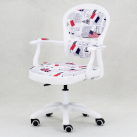 佳家达(JIAJIADA) 书香人嘉 电脑椅家用田园欧式书房转椅办公职员学生写字书桌椅凳子