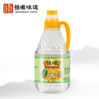 恒顺9度白醋1000ml 泡醋蛋液 泡脚洗脸醋镇江特产白醋九度白醋