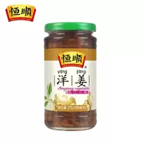 恒顺酱菜洋姜375g*1瓶 酱菜咸菜腌制泡菜小菜