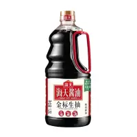 海天酱油金标生抽1.28L大桶装 生抽