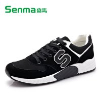 森马男鞋2015秋冬新品高帮休闲鞋板鞋韩版保暖系带平底系带棉鞋子