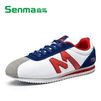 森马2016春季新款跑步鞋系带平跟情侣鞋韩版潮运动休闲鞋