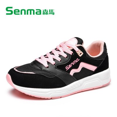 SENMA/森马2016夏季新品休闲运动鞋女韩版系带跑鞋女户外运动女鞋