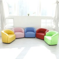 iizz韩国真品儿童时尚糖果色沙发个性沙发可爱卡通单人小沙发椅