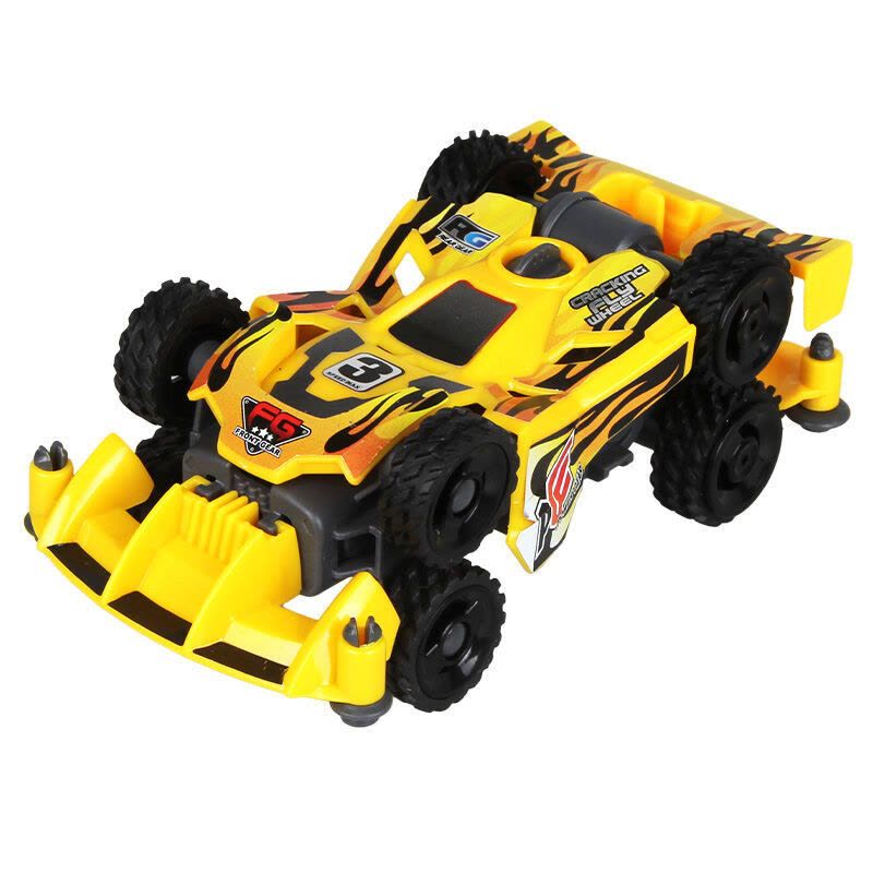 奥迪双钻四驱车 零速争霸超次元四驱车 拼装模块组装玩具 标准系列 裂地飞轮 扭力型图片