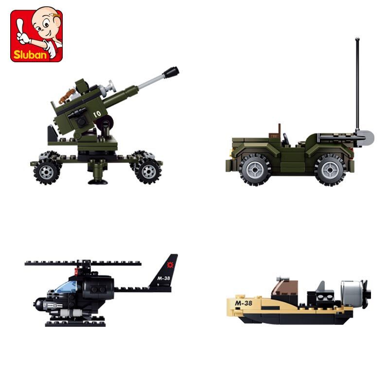 军事系列 创意军事基地玩具模型6岁以上男孩益智玩具 战狼特种部队