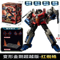 布鲁可积木人超越版变形金刚电影版起源擎天柱大黄蜂拼装玩具手办 起源one-红蜘蛛