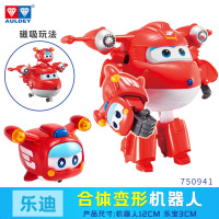 奥迪双钻超级飞侠套装全套乐迪小爱合体装备变形机器人宠物玩具 合体变形机器人-乐迪 乐宝