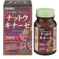 ORIHIRO立喜乐纳豆精激酶胶囊 血栓超浓缩抗氧化 日本直邮