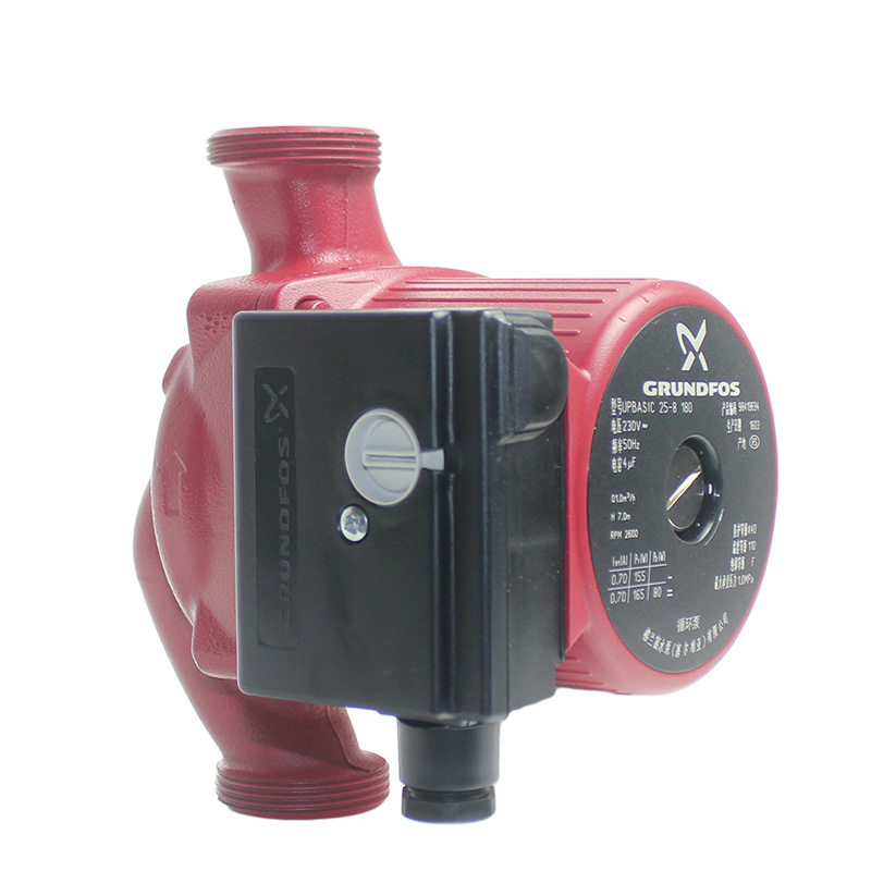 丹麦格兰富水泵UPBASIC25-8 180 UPBASIC32-8 180家用地暖循环泵增压泵 暖气 锅炉 静音热水循高清大图