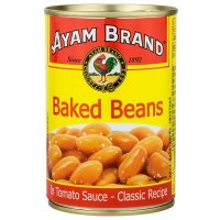 马来西亚馆 雄鸡标/AYAM BRAND 番茄汁焗豆罐头 425g*1罐